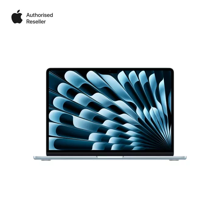 Apple 13-inch MacBook Air with M4 chip, showing its thin design and Liquid Retina display.