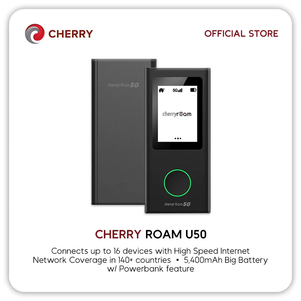 CHERRY ROAM 5G U50 (Travel Pocket Wi-Fi)