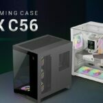 GAMEMAX NEX C56, GAMEMAX NEX C56 VC dual‑chamber cases unveiled