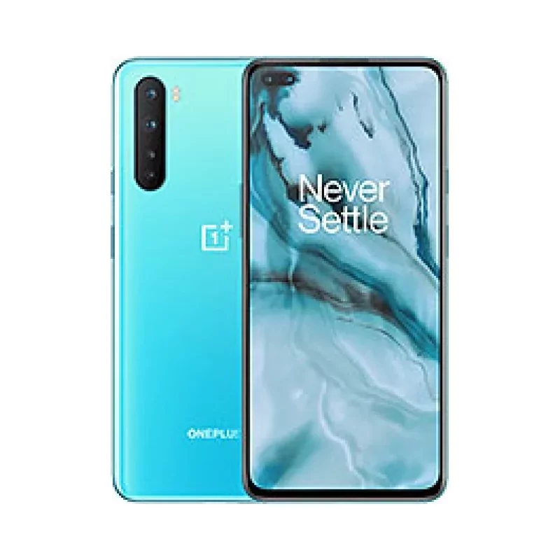 OnePlus Nord CE 5 smartphone showing its sleek design and display on a dark background.