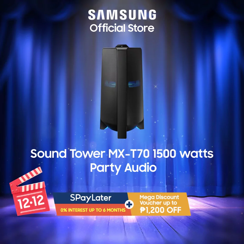 Samsung Sound Tower MX-T70 1500 watts Party Audio MX-T70/XP